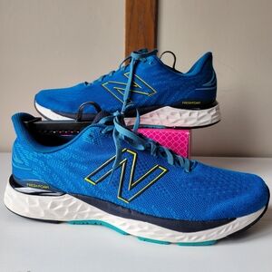 New Balance Mens Fresh Foam 880 Running Shoes In Blue Size 12.5